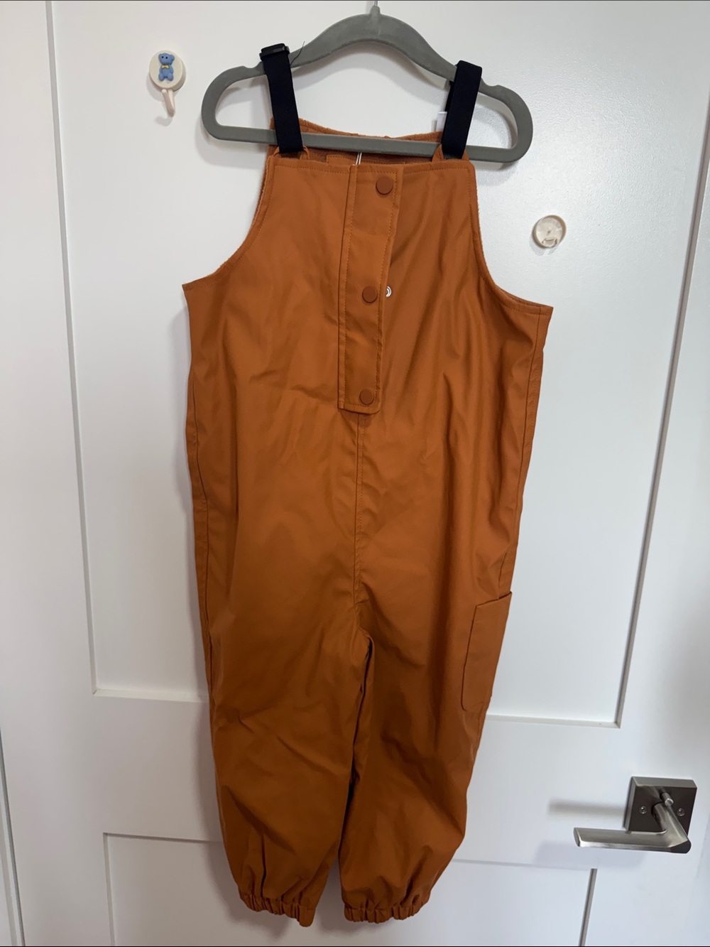 Rust Utility Overalls Ski Jumpsuit -